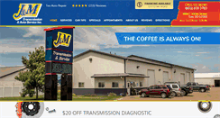 Desktop Screenshot of jmtransmissionservice.com